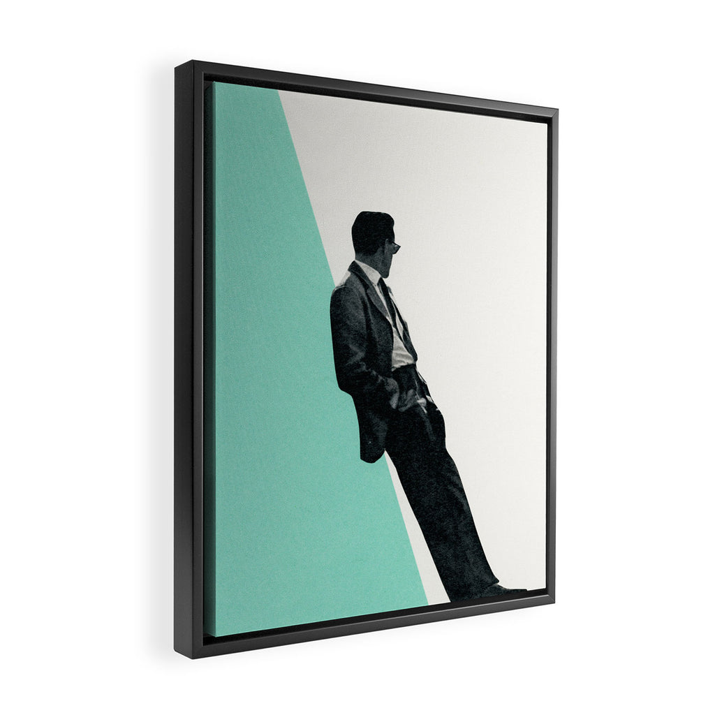 Cool As A Cucumber Framed Canvas Print Gallery Image 2