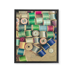 Cotton Reels Framed Canvas Print Gallery Image 8