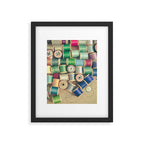 Cotton Reels Framed Art Print Gallery Image 6