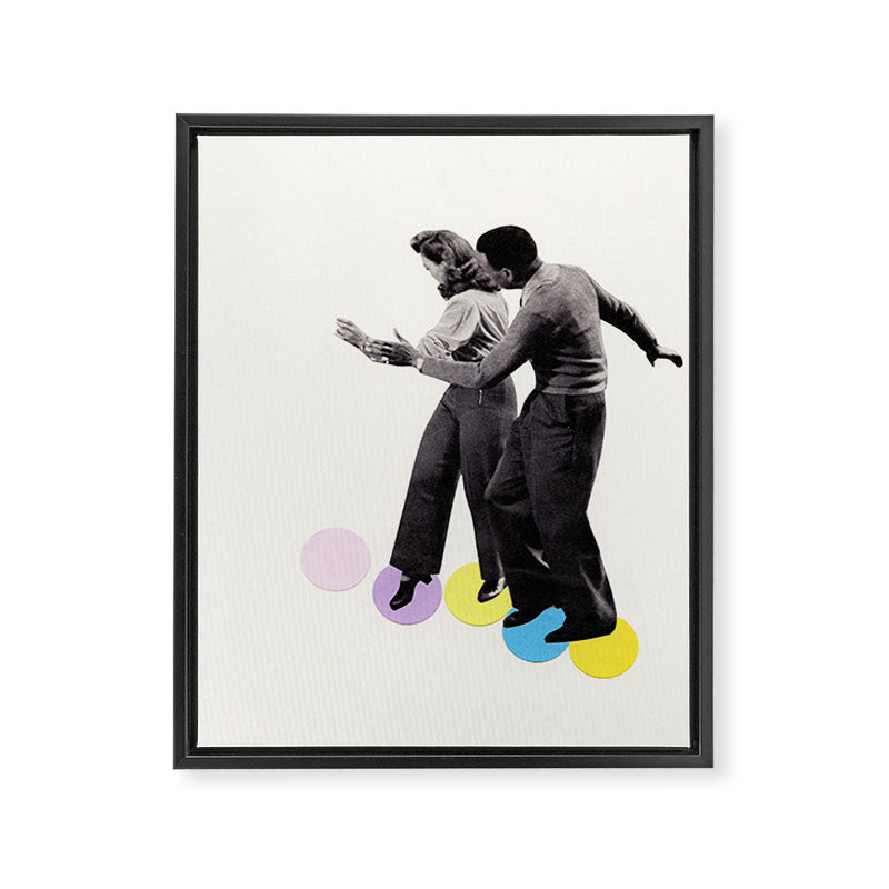 Dance Steps Framed Canvas Print Gallery Image 6