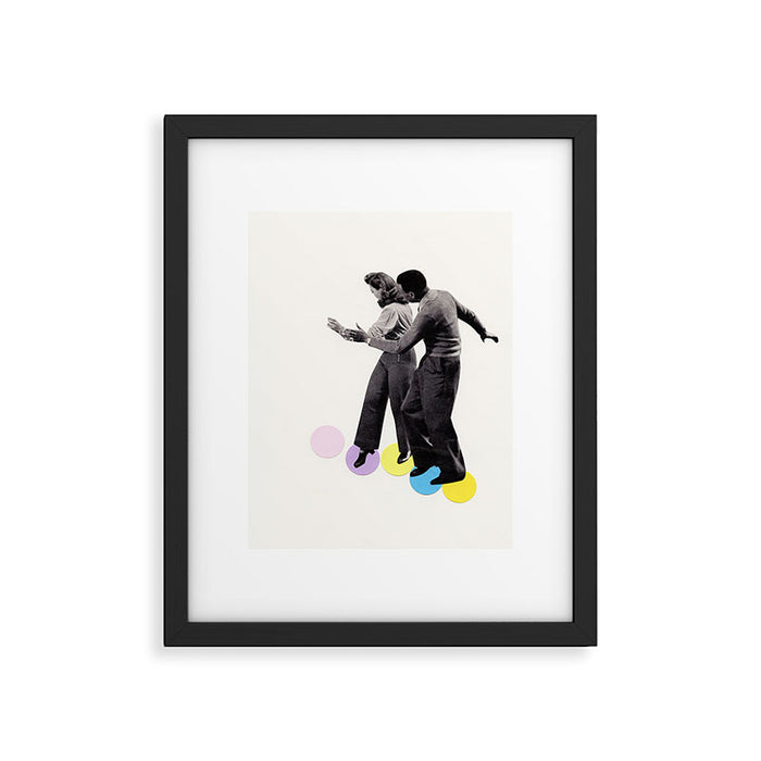Dance Steps Framed Art Print Gallery Image 1
