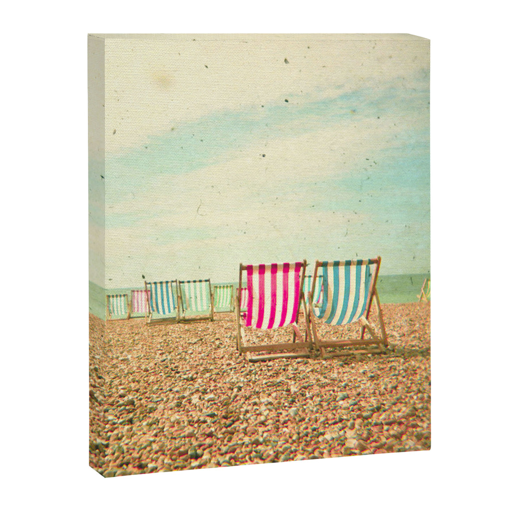 Deckchairs Canvas Print Gallery Image 8
