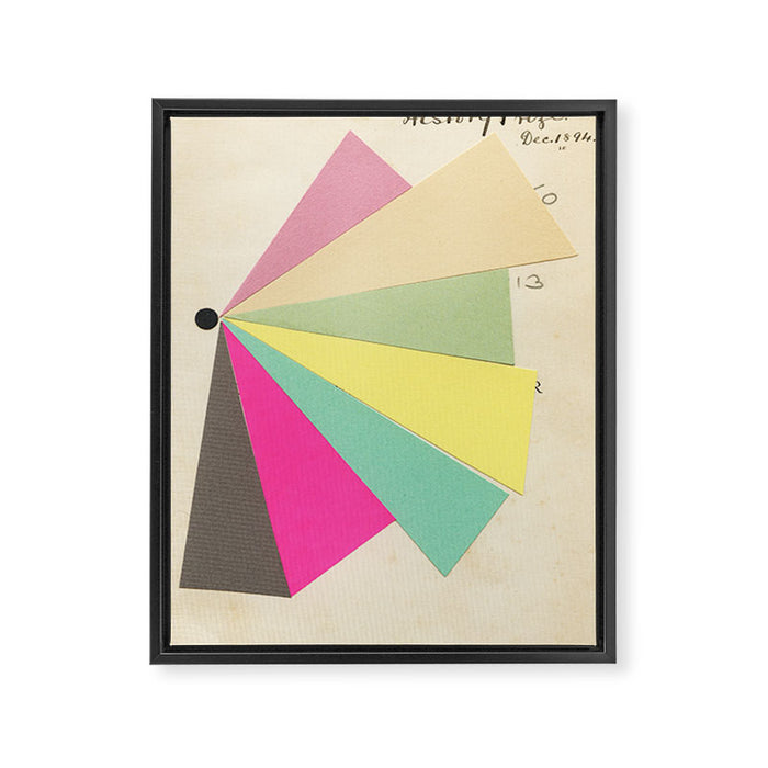 Deco Framed Canvas Print Gallery Image 1