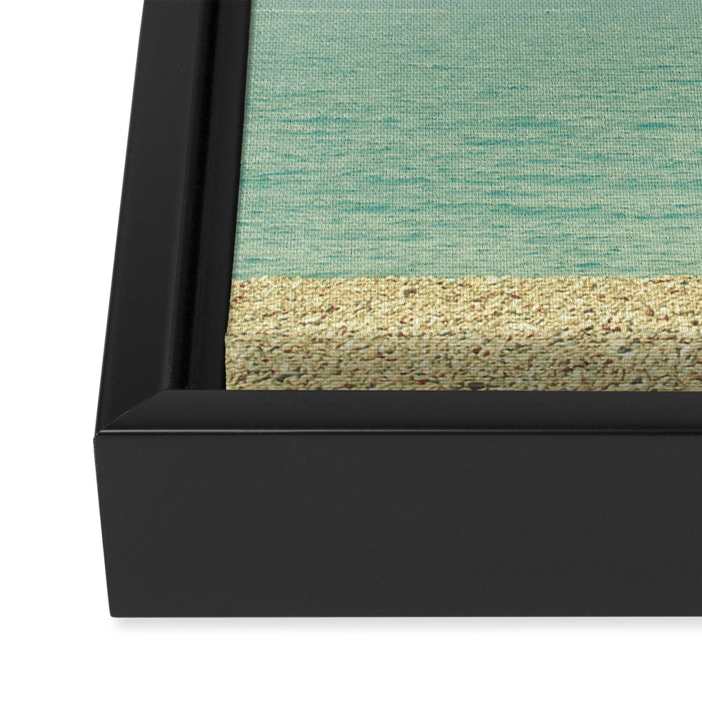Deserted Beach Framed Canvas Print Gallery Image 3