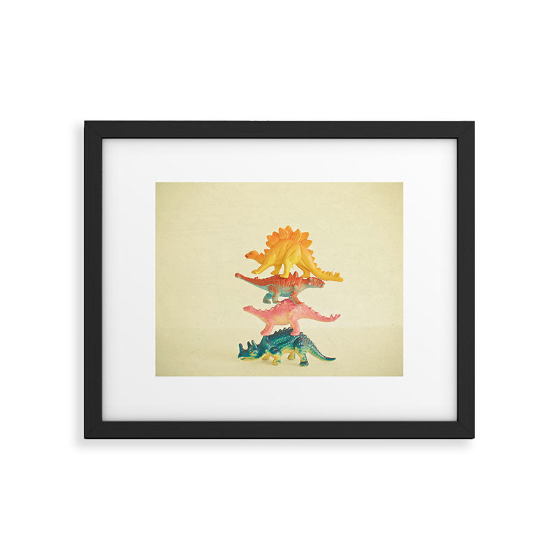 Dinosaur Antics Framed Art Print Gallery Image 5