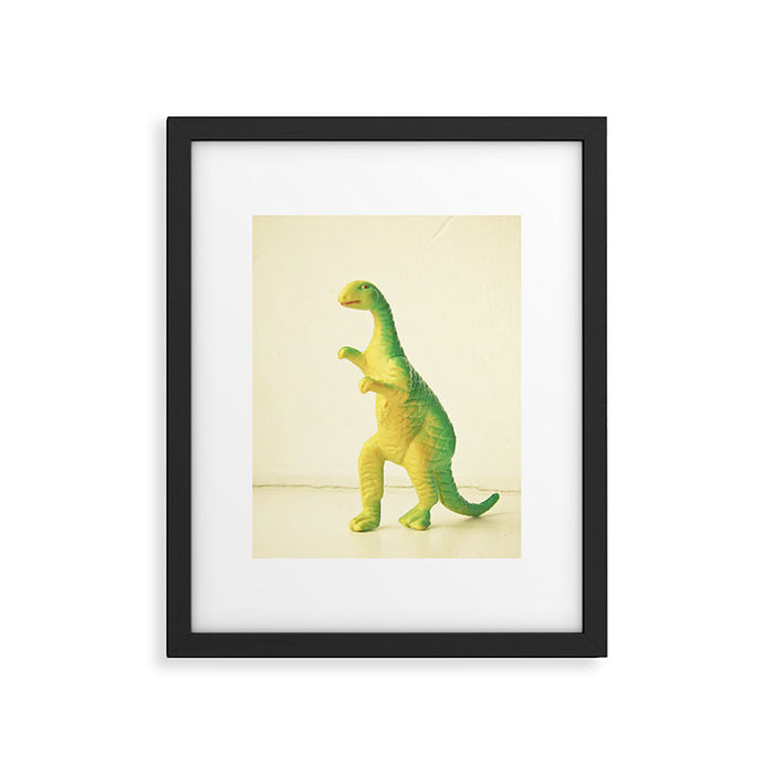 Dinosaur Attack Framed Art Print Gallery Image 1