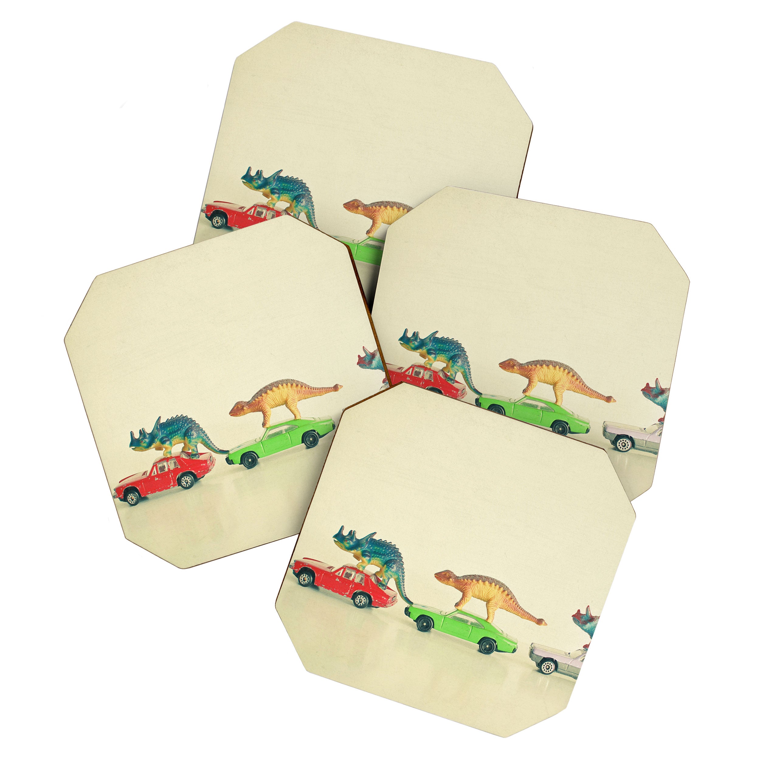 Dinosaurs Ride Cars Coaster Gallery Image 1