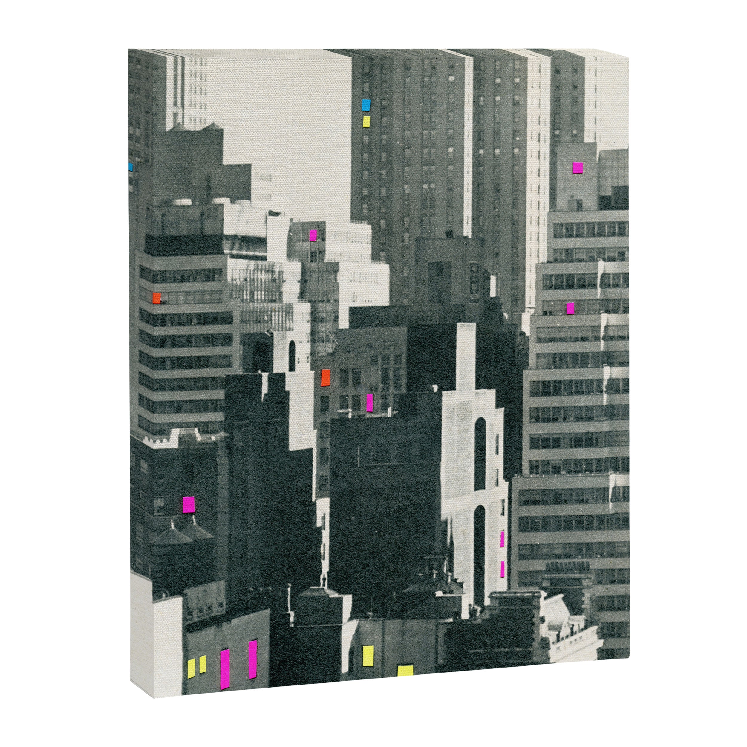 Discos in New York Canvas Print Gallery Image 6