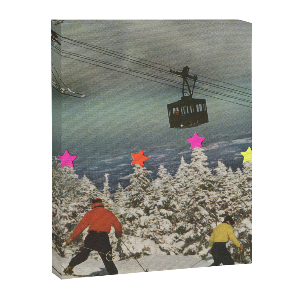 Drunk Skiing Canvas Print Gallery Image 6