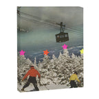 Drunk Skiing Canvas Print Gallery Image 6