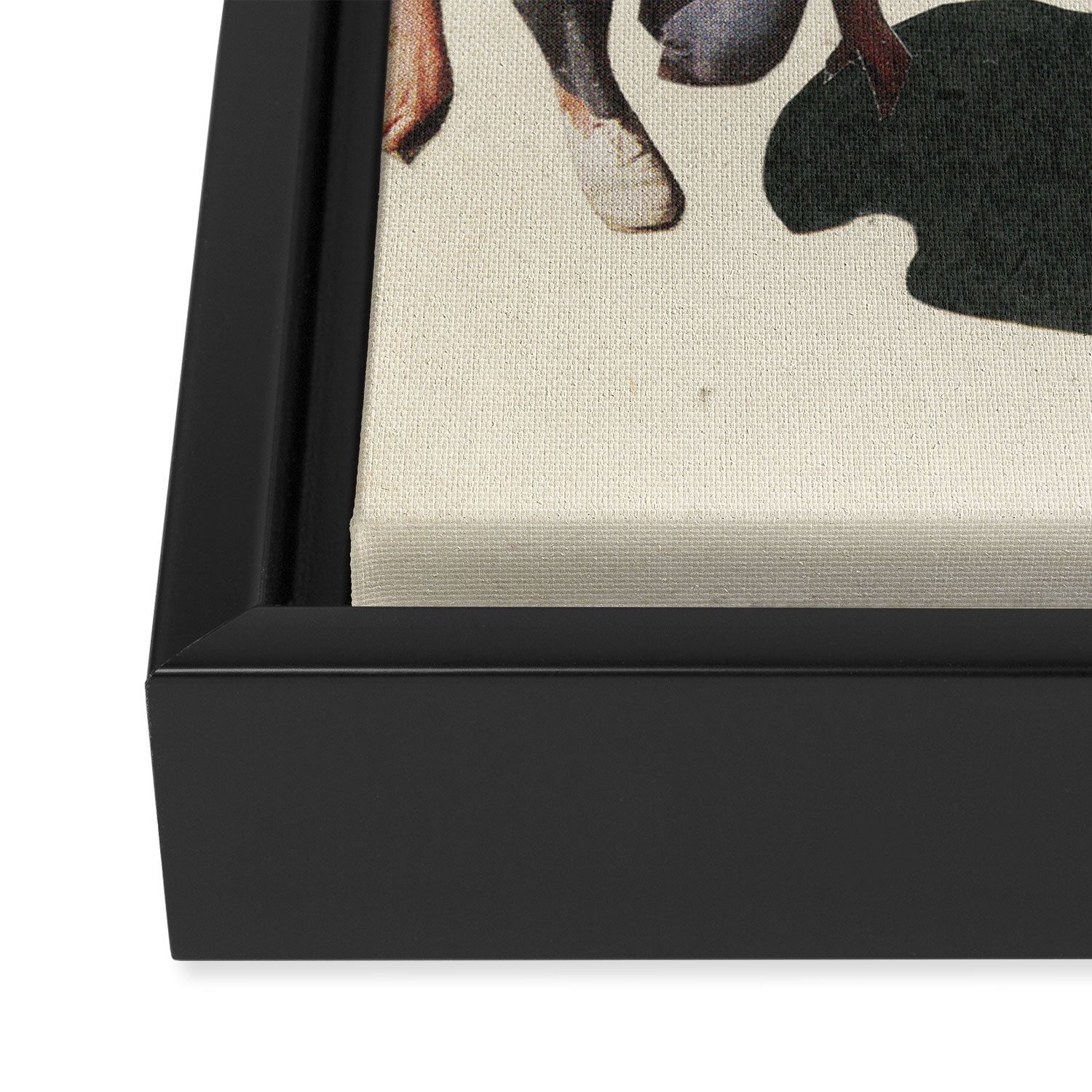 Encounter Framed Canvas Print Gallery Image 3