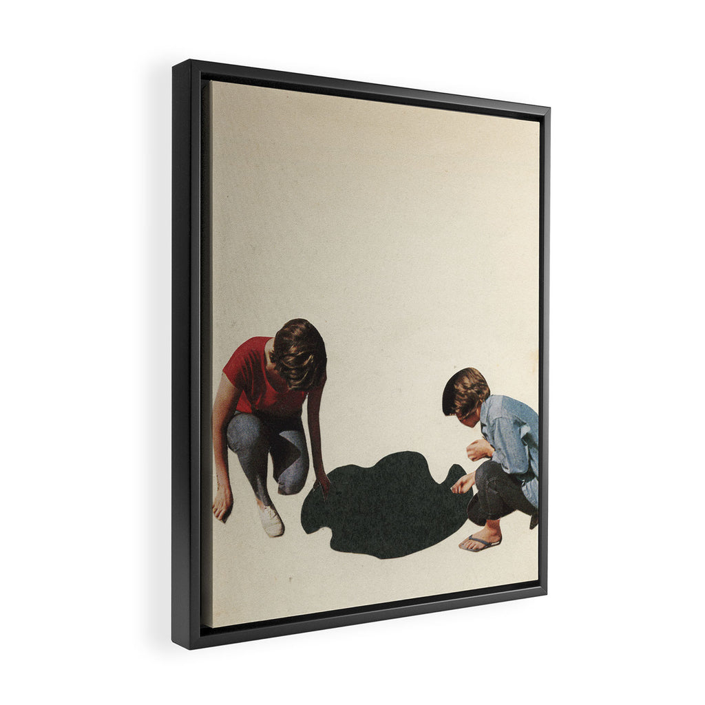 Encounter Framed Canvas Print Gallery Image 2