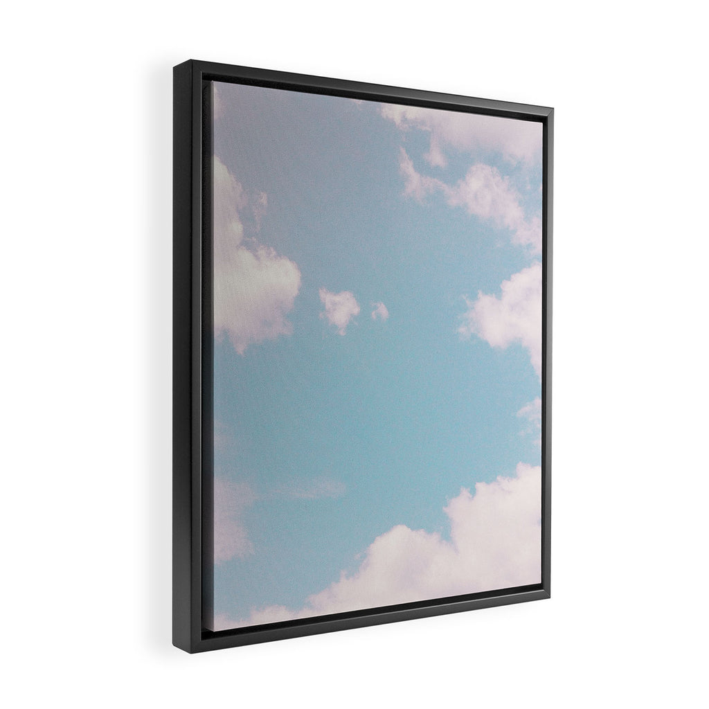 Every Cloud Has a Pink Lining Framed Canvas Print Gallery Image 2