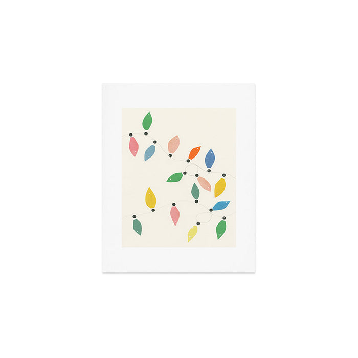 Fairy Lights Art Print Gallery Image 1