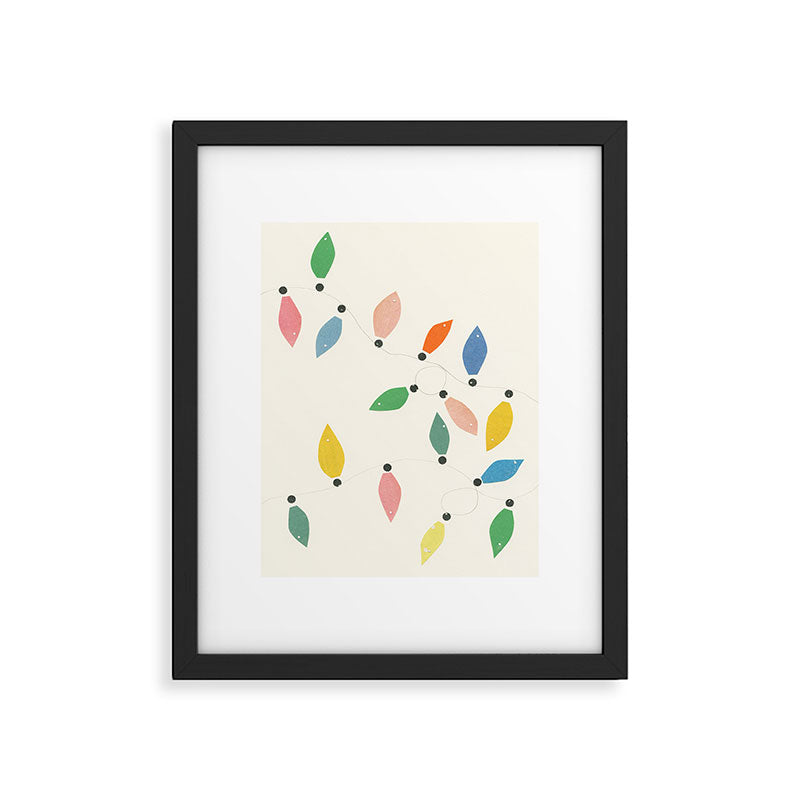 Fairy Lights Framed Art Print Gallery Image 5