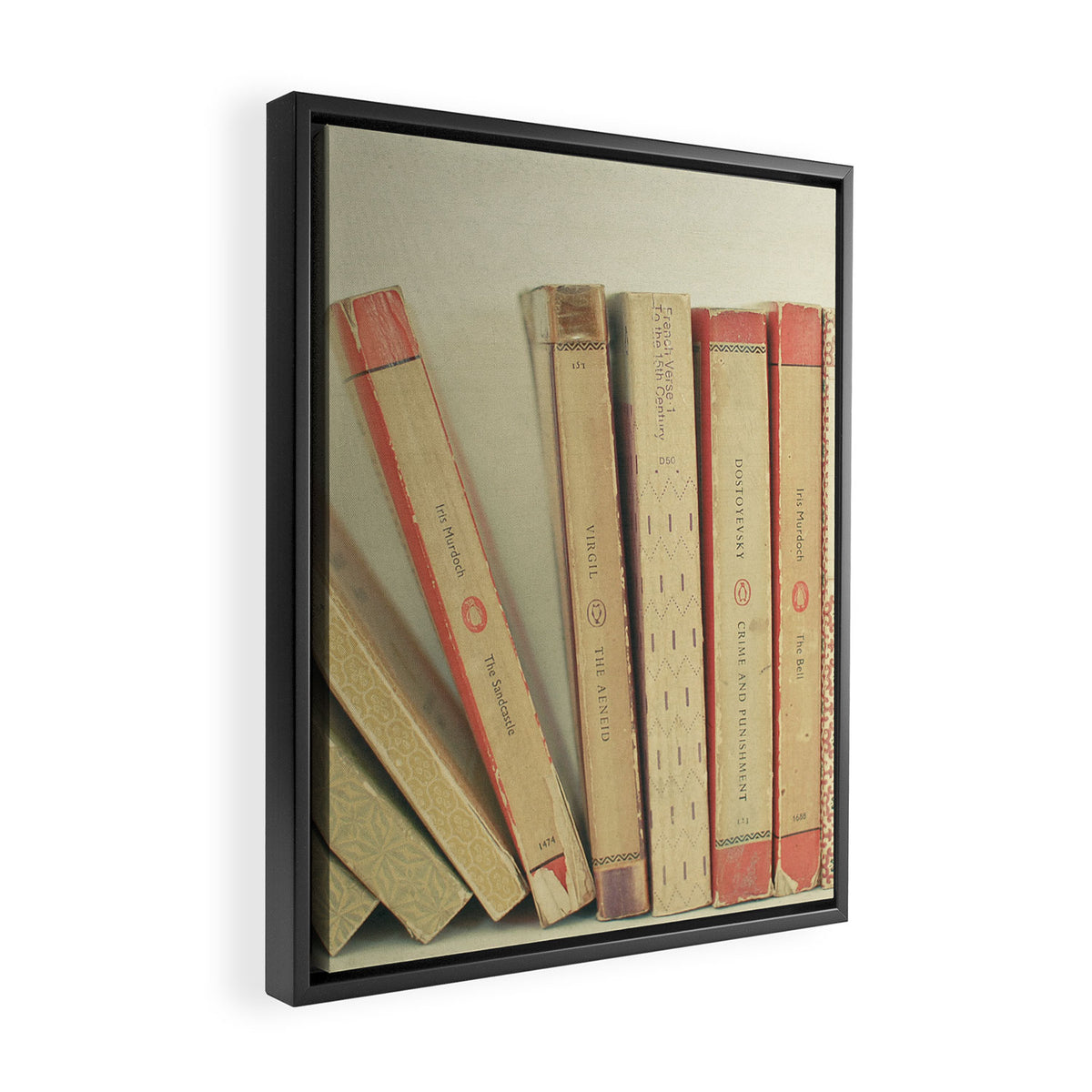 Falling Framed Canvas Print Gallery Image 2
