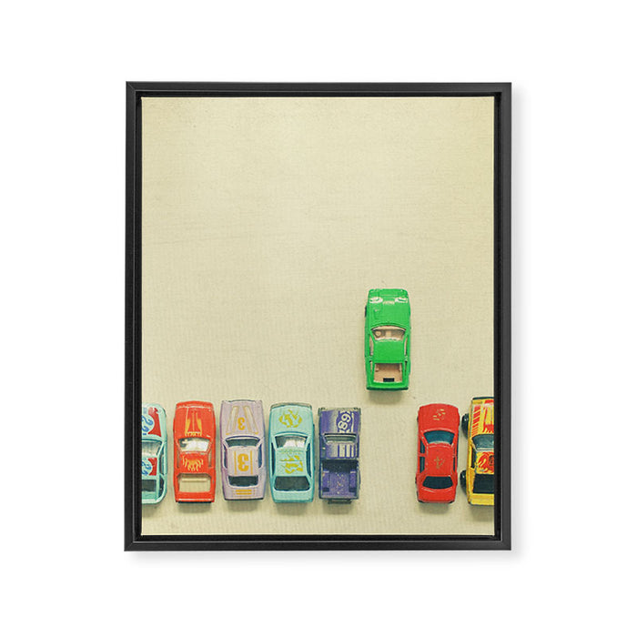 False Start Framed Canvas Print Gallery Image 1