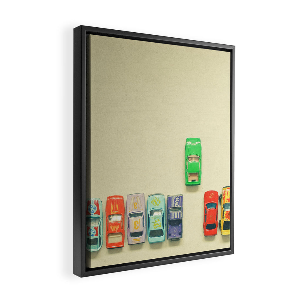 False Start Framed Canvas Print Gallery Image 2