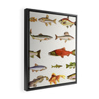 Fishing Line Framed Canvas Print Gallery Image 2