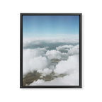 Fluffy Clouds Framed Canvas Print Gallery Image 8