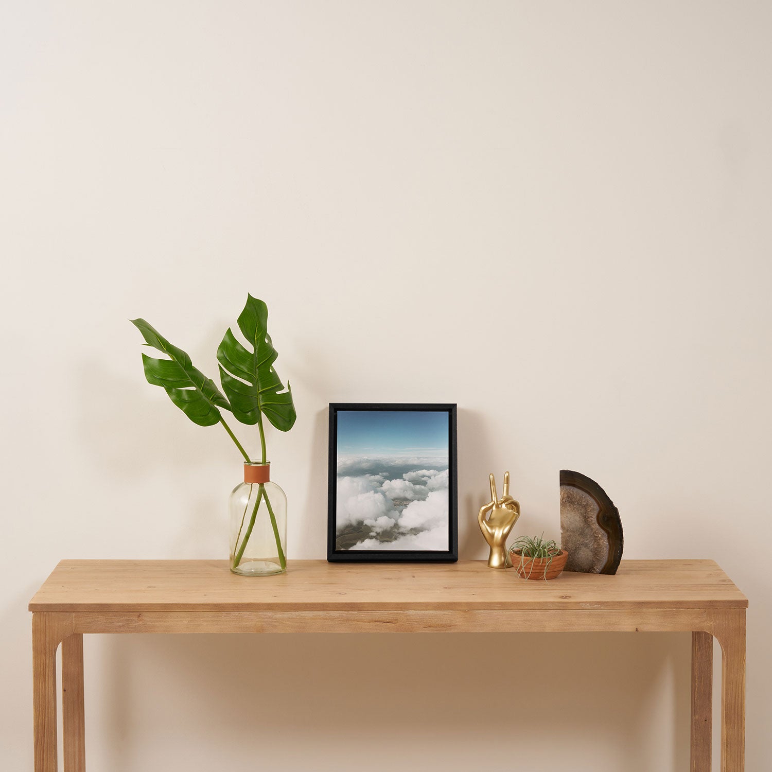 Fluffy Clouds Framed Canvas Print Gallery Image 4