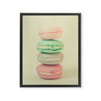 Four Macarons Framed Canvas Print Gallery Image 8