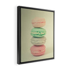 Four Macarons Framed Canvas Print Gallery Image 2