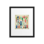 Free Parking Framed Art Print Gallery Image 4