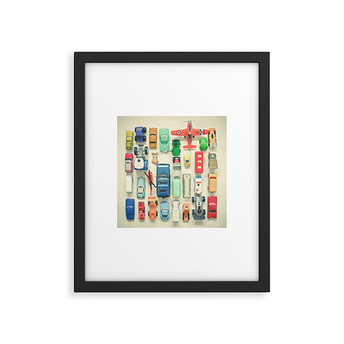 Free Parking Framed Art Print Gallery Image 1
