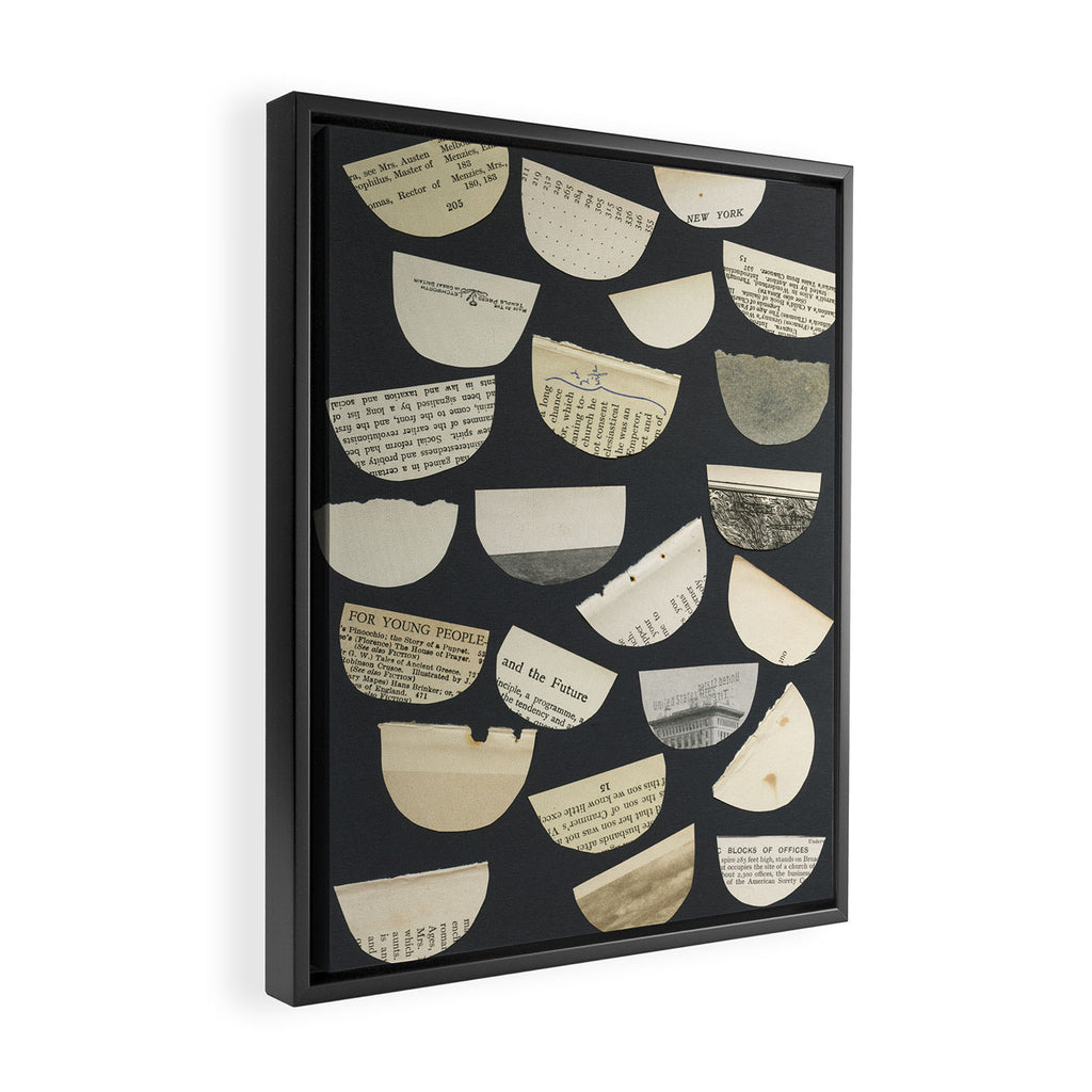 Free Words Framed Canvas Print Gallery Image 2