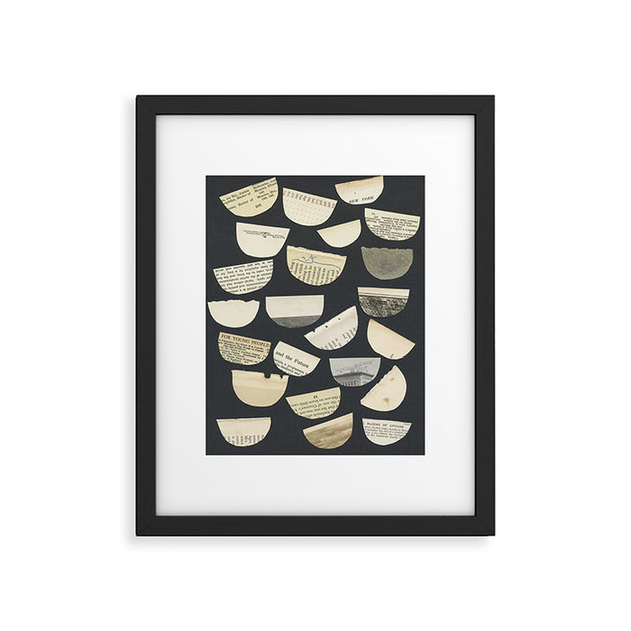 Free Words Framed Art Print Gallery Image 1