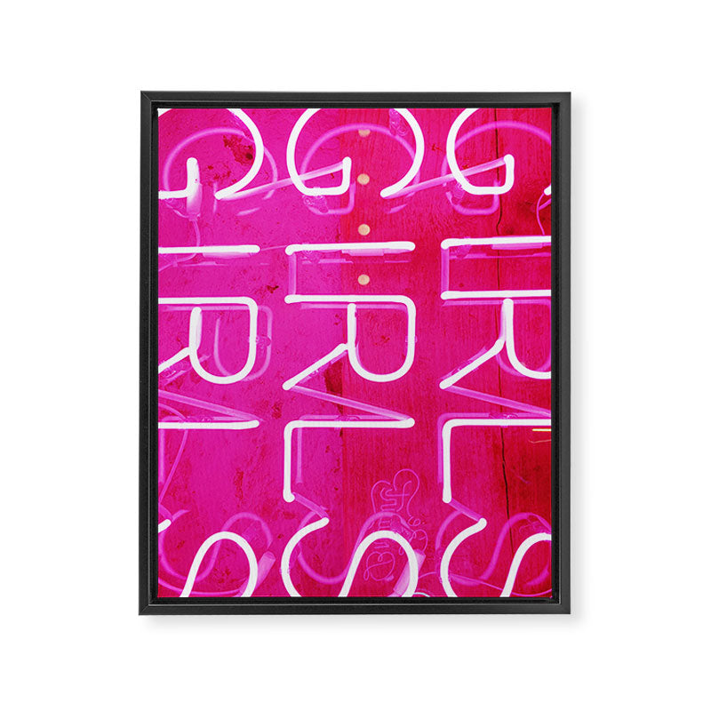Girls Framed Canvas Print Gallery Image 8