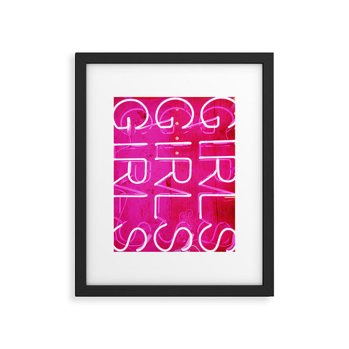 Girls Framed Art Print Gallery Image 1