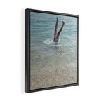 Handstand Framed Canvas Print Gallery Image 2