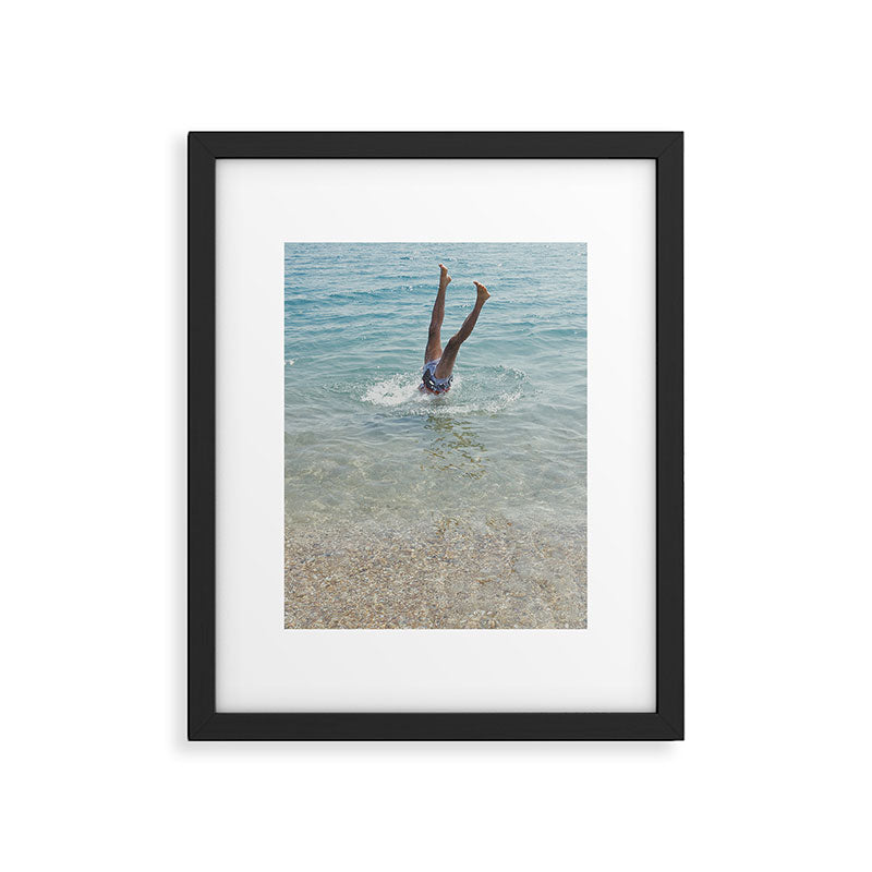 Handstand Framed Art Print Gallery Image 6