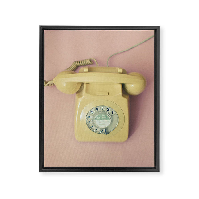 Hello Framed Canvas Print Gallery Image 1