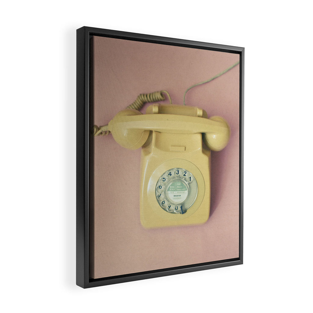 Hello Framed Canvas Print Gallery Image 2