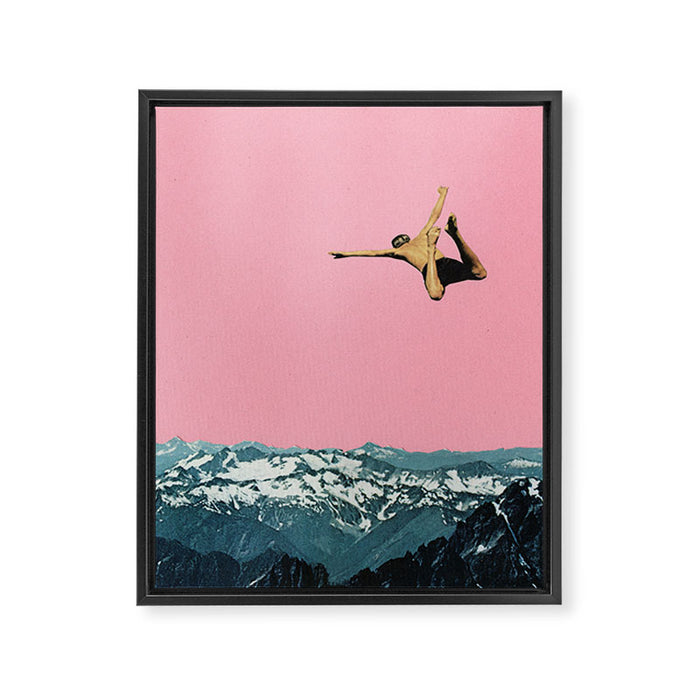 Higher Than Mountains Framed Canvas Print Gallery Image 1