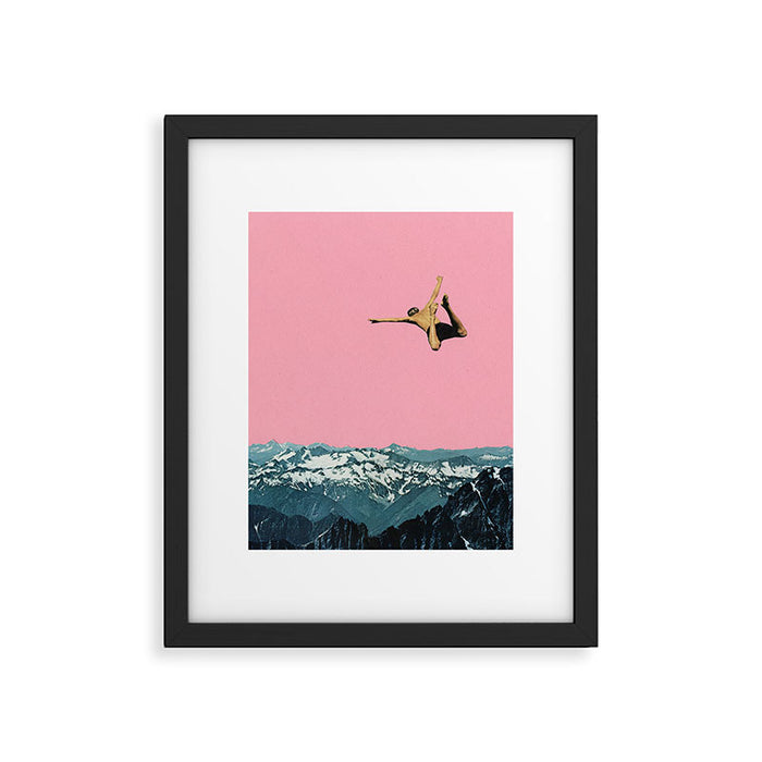 Higher Than Mountains Framed Art Print Gallery Image 1