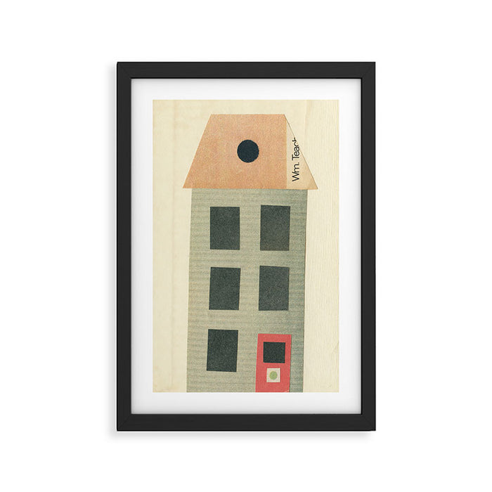 House 01 Framed Art Print Gallery Image 1