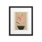 Houseplant Framed Art Print Gallery Image 5