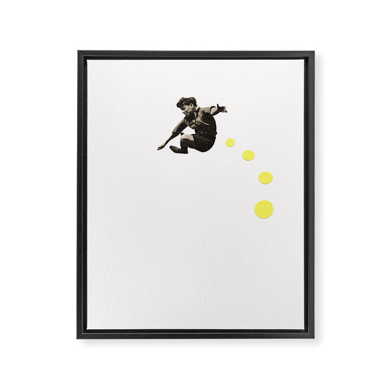 How High Can You Jump? Framed Canvas Print Gallery Image 6