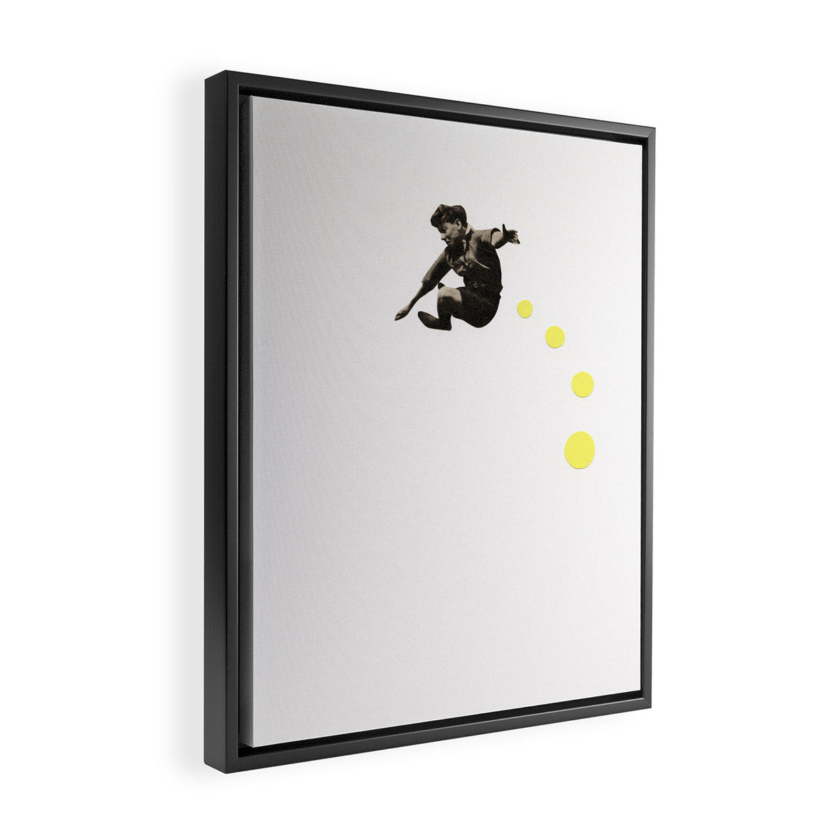 How High Can You Jump? Framed Canvas Print Gallery Image 2