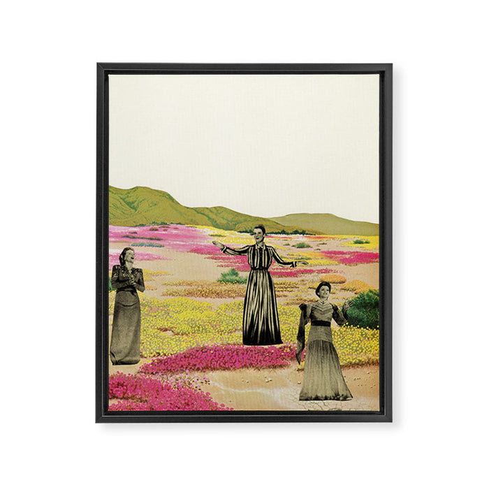 Human Cacti Framed Canvas Print Gallery Image 1