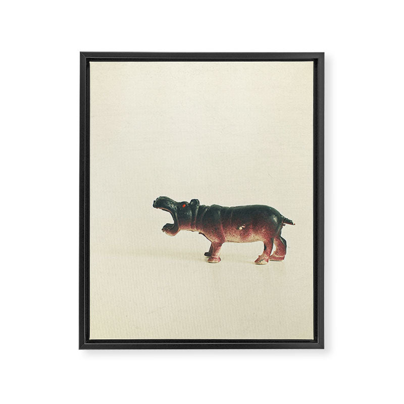 Hungry Hippo Framed Canvas Print Gallery Image 8