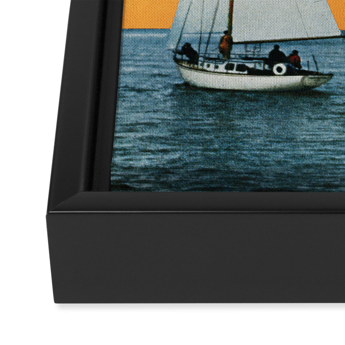 Into the Sunset Framed Canvas Print Gallery Image 3
