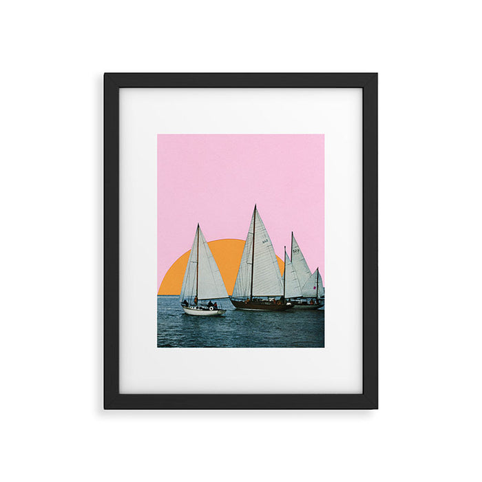 Into the Sunset Framed Art Print Gallery Image 1