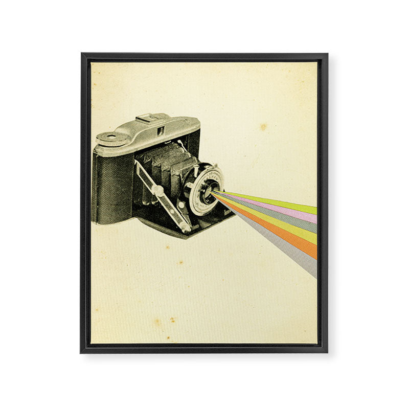 It's a Colourful World Framed Canvas Print Gallery Image 6