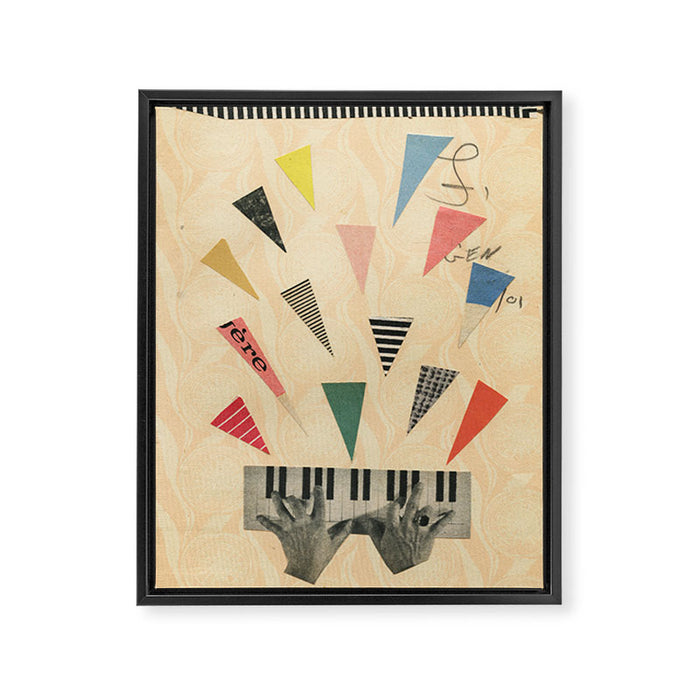 Jazz Framed Canvas Print Gallery Image 1