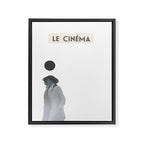 Le Cinema Framed Canvas Print Gallery Image 6